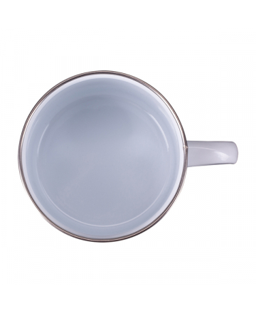 Kubek emaliowany 500 ml, biały